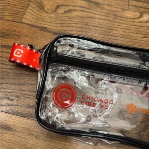 Chicago Fire Clear Crossbody Bag—New/Unused
